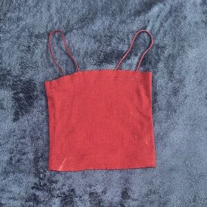 American Eagle Outfitters Red Camisole